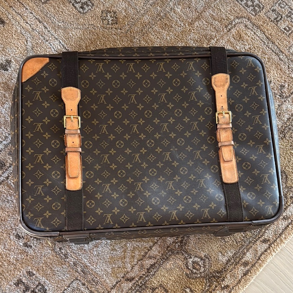 Vintage Louis Vuitton Monogram Top Handle Suitcase- Made in France